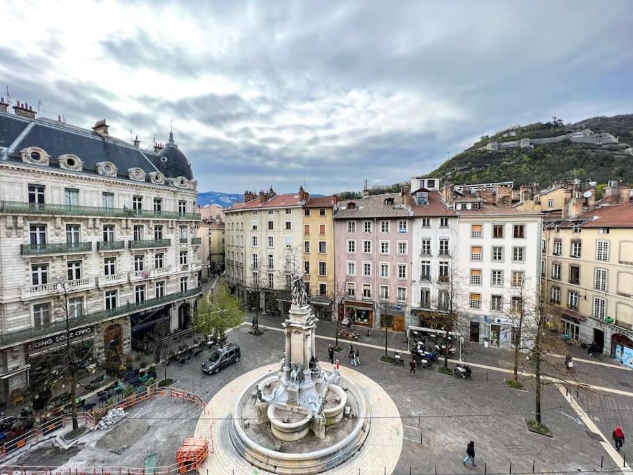Hyper-Centre De Grenoble, Suite Parentale - Wifi Fibre - Cocon Luaran gambar
